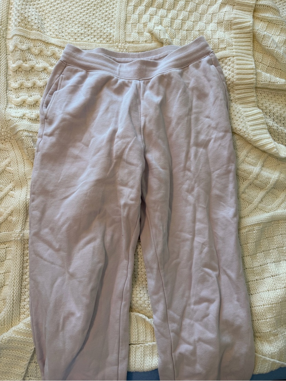 girlfriend collective Lavender Track Joggers
